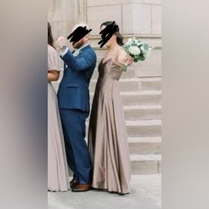 Show Me Your Mumu Faith Maxi Dress - Dune Luxe Satin